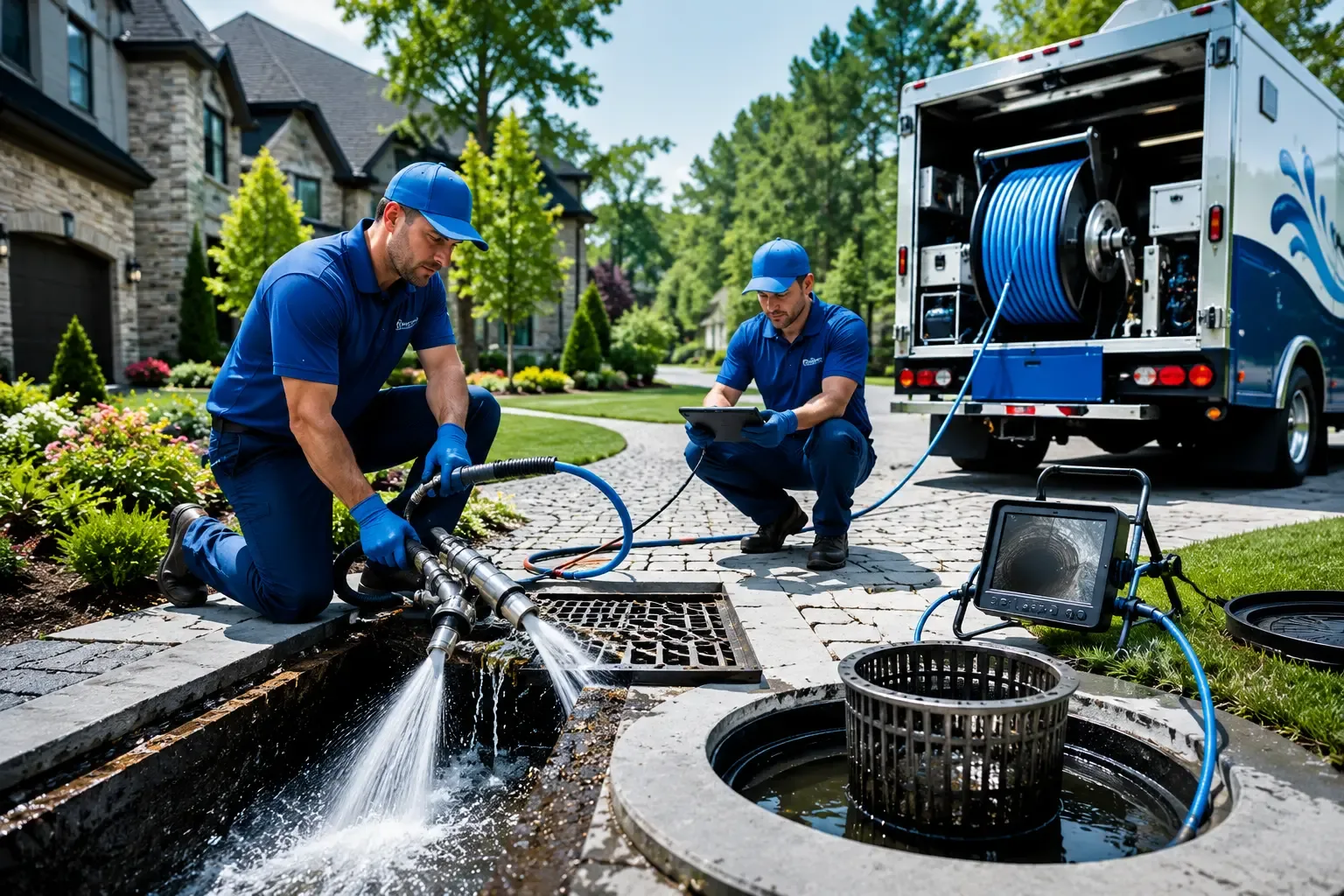 Local outdoor drain cleaning professionals in Etna, NH
